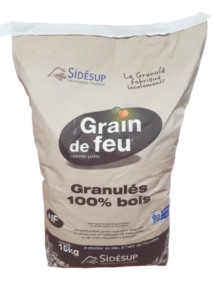 sac granulé de bois
